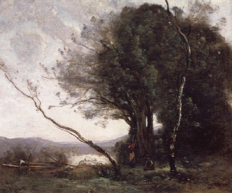 Jean Baptiste Simeon Chardin The Leaning Tree Trunk oil painting image